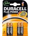 Duracell BATTERIE ALCALINE MINISTILO PLUS AAA CONF. 4PZ